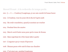 Tablet Screenshot of marcel-proust.com