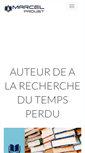 Mobile Screenshot of marcel-proust.fr